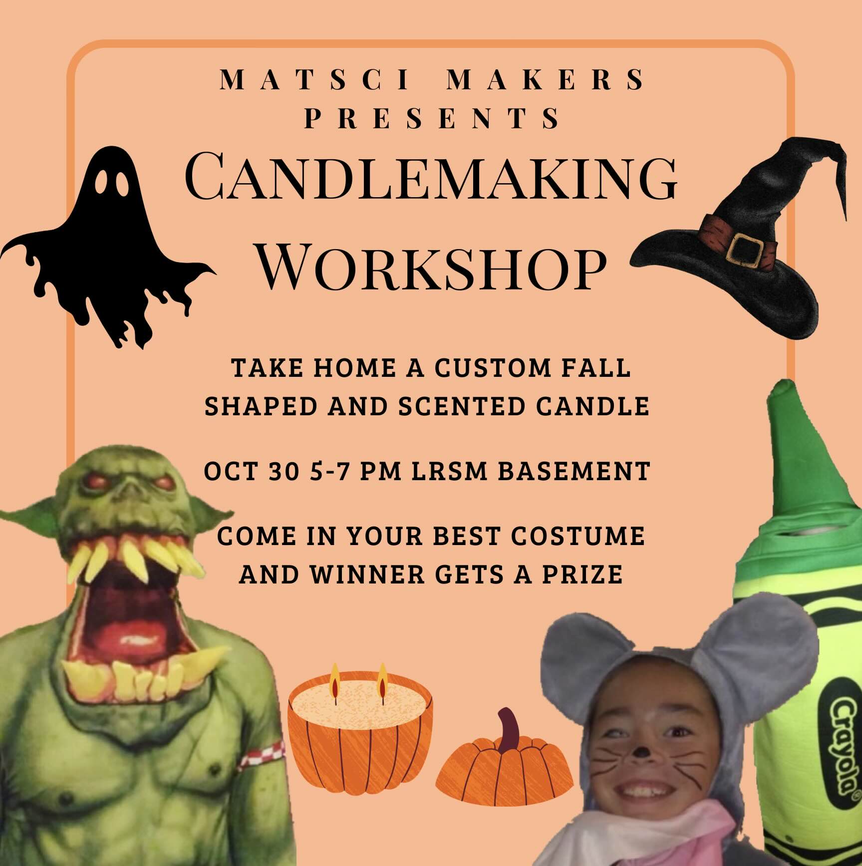 Candle Making Workshop – MATSCI Makers